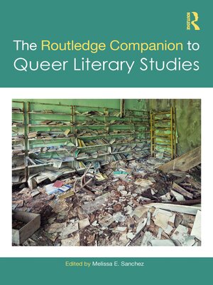 cover image of The Routledge Companion to Queer Literary Studies